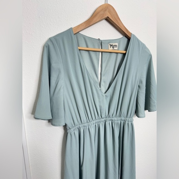 Show Me Your Mumu Flutter Sleeve Maxi Dress – Size Medium - Picture 5 of 7
